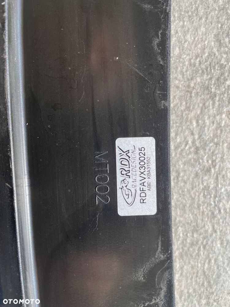 DOKŁADKA ZDERZAKA PRZÓD PRZEDNIA AUDI A3 RS3 8P RDFAUX30060 KBA31552 - 5