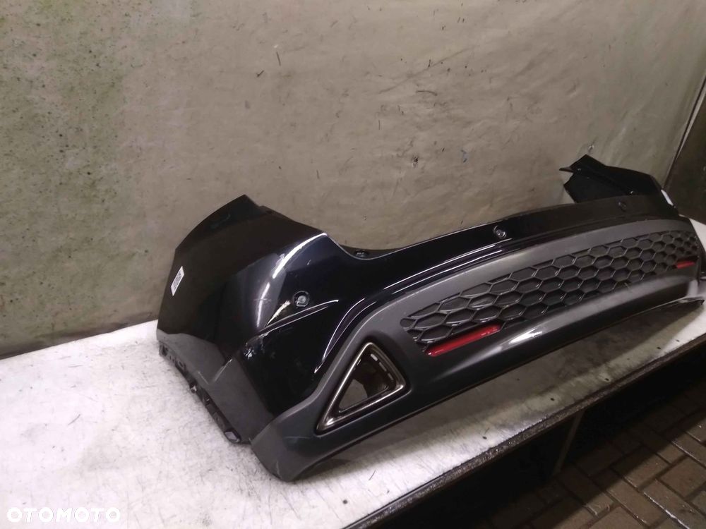 } ZDERZAK TYŁ TYLNY DO HONDA CIVIC VIII 8 UFO PDC CZUJNIKI B92P CZARNY - 4