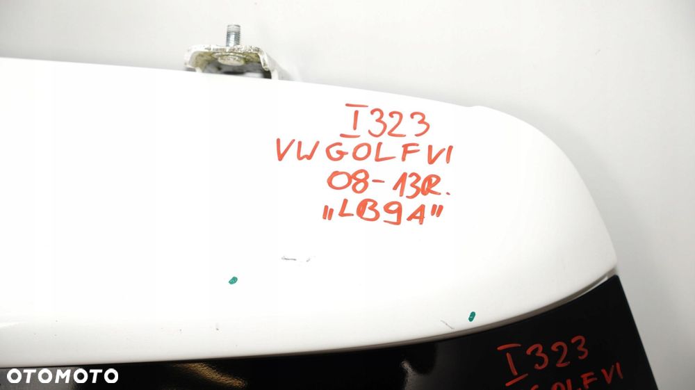 KLAPA BAGAŻNIKA TYŁ VW GOLF VI 08-13R LB9A - 9