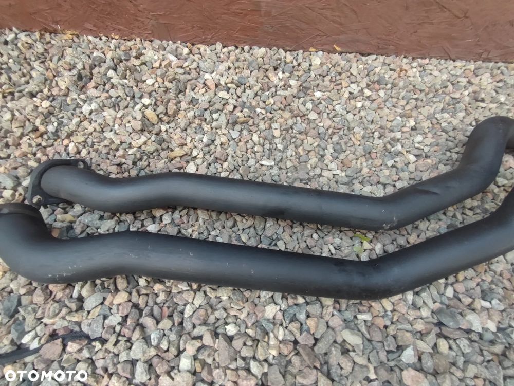 BMW E60 / E61 ORYGINALNE PORTKI WYDECHOWE / RURY WYDECHOWE ZA KATALIZATORAMI DO SILNIKÓW GAMY M54B30 / M54B25 / M54B22 ( 2.2i / 2.5i / 3.0i ) O NR.  18 30 7 526 620 OEM W DOBRYM STANIE - 7