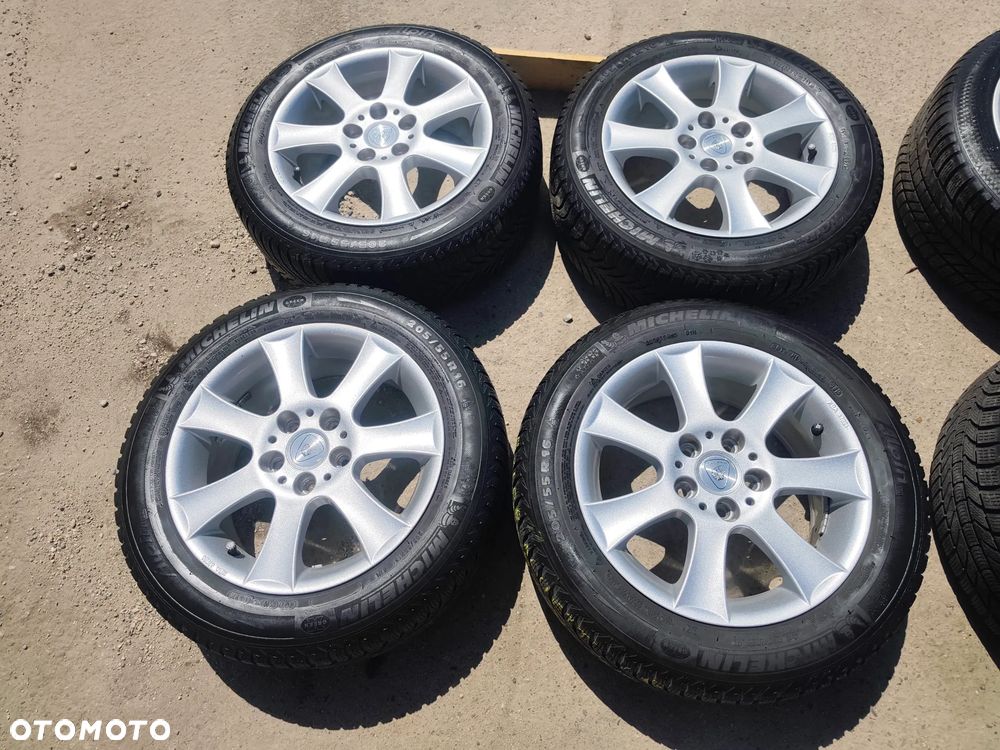 5x108 Felgi Aluminiowe Alufelgi 16 Koła Zimowe zima FORD MONDEO MK3 MK4 FOCUS CMAX TOURNEO TRANSIT CONNECT VOLVO C30 V40 S40 V50 V40 5,5mm Legnica ALU-RAD 205/55 - 1