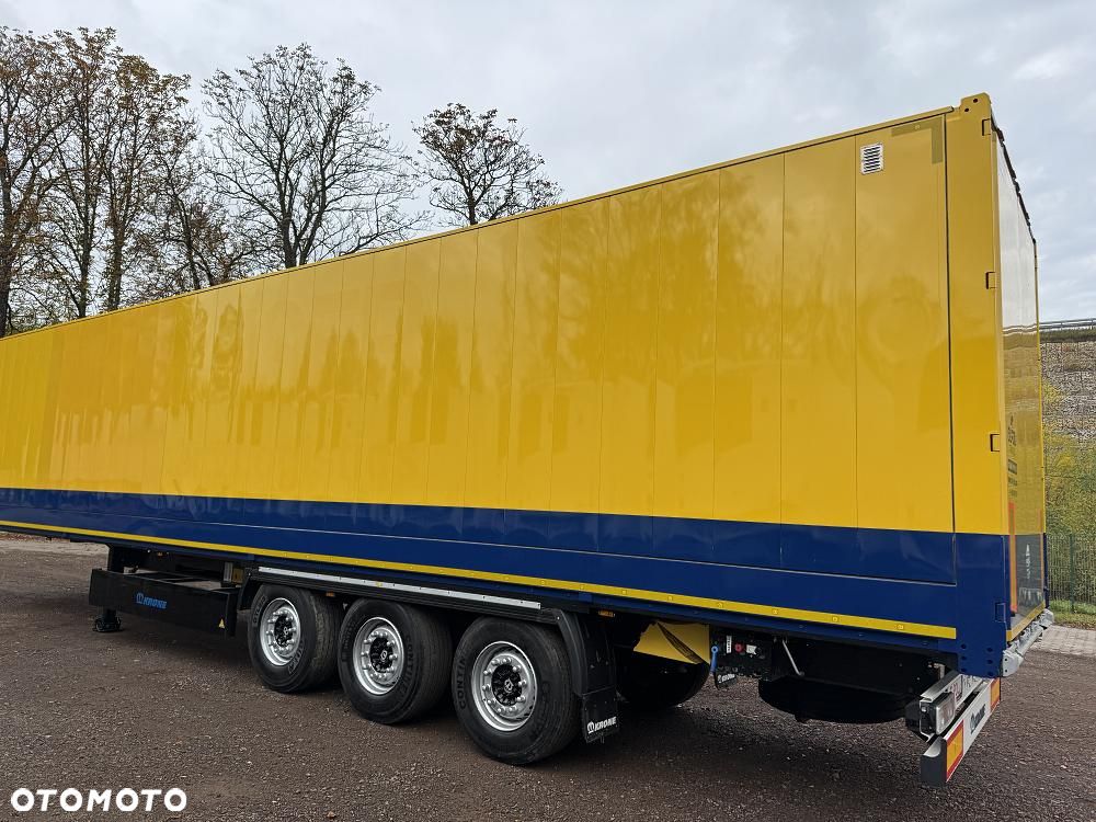 Krone KOFFER ,UBRANIOWA , DACHSER , TEXTIL , BOX - 9