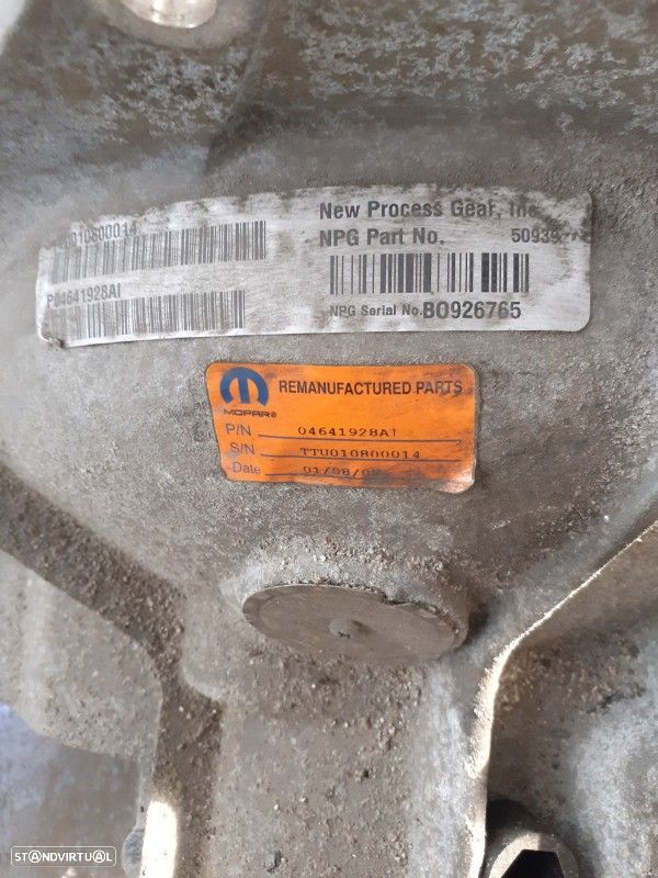 Caixa De Velocidades Manual Chrysler Voyager / Grand Voyager Iii (Gs) - 2