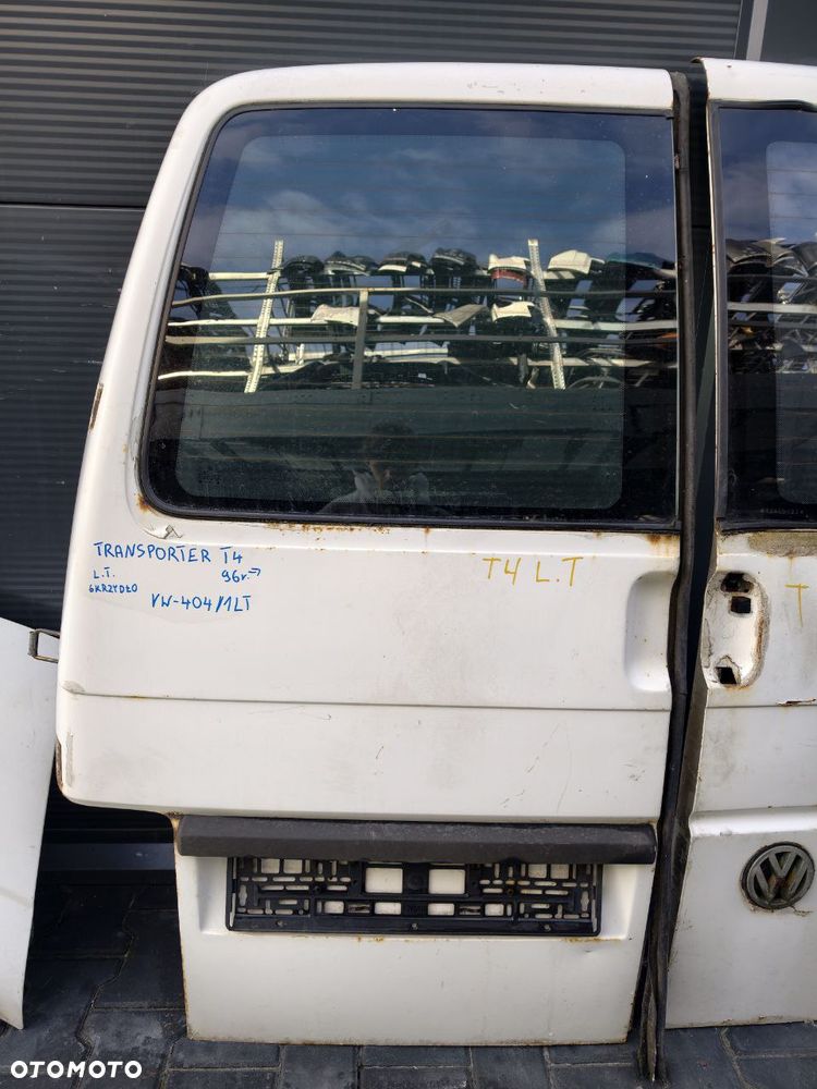 W-wa VW T4 DRZWI MASKA BŁOTNIK ZDERZAK GRILL BELKA KOLOR BIAŁY - 3