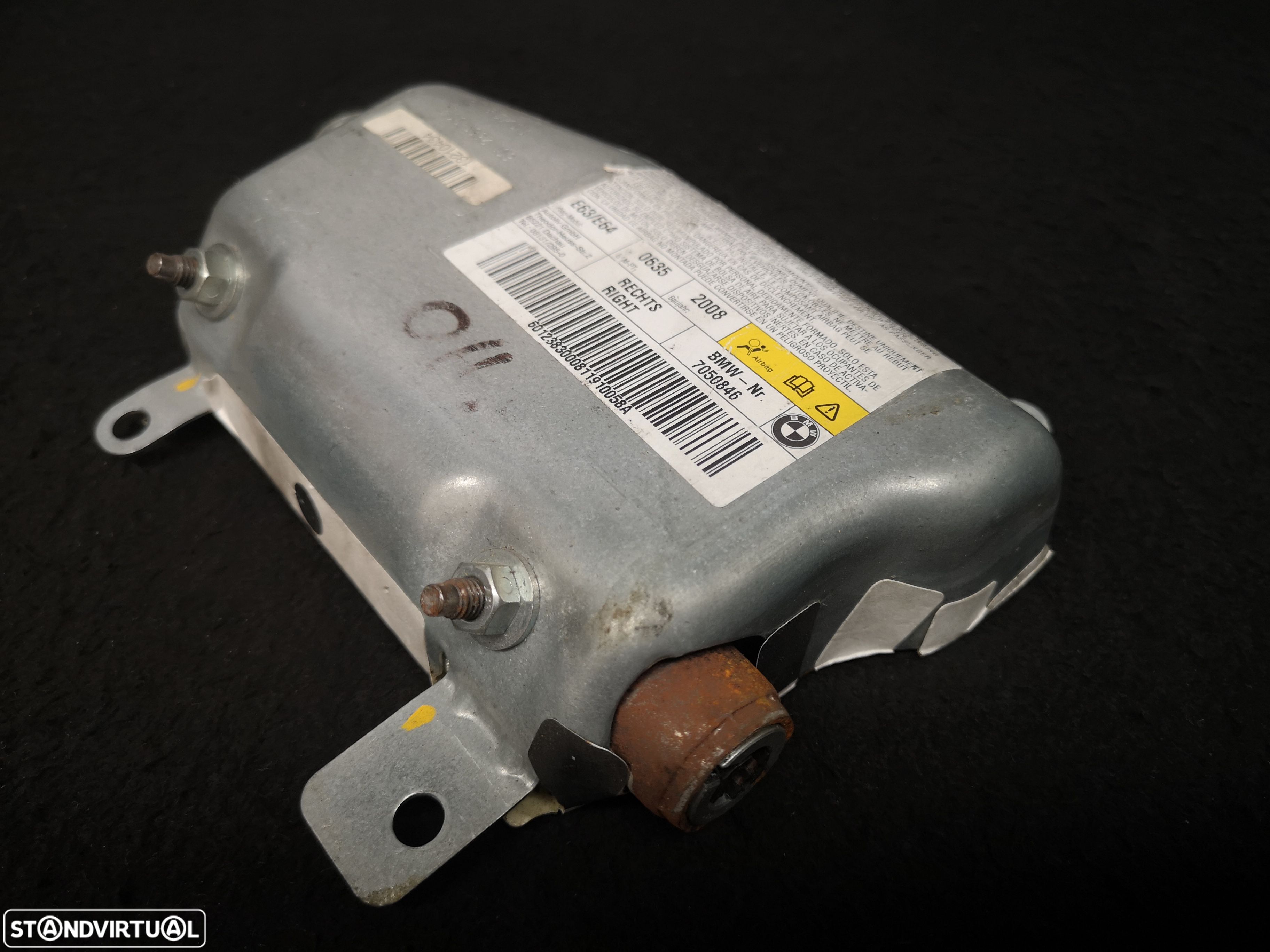 Airbag da porta direita BMW6 e64 e63 2004+ (2x no estoque) - 1