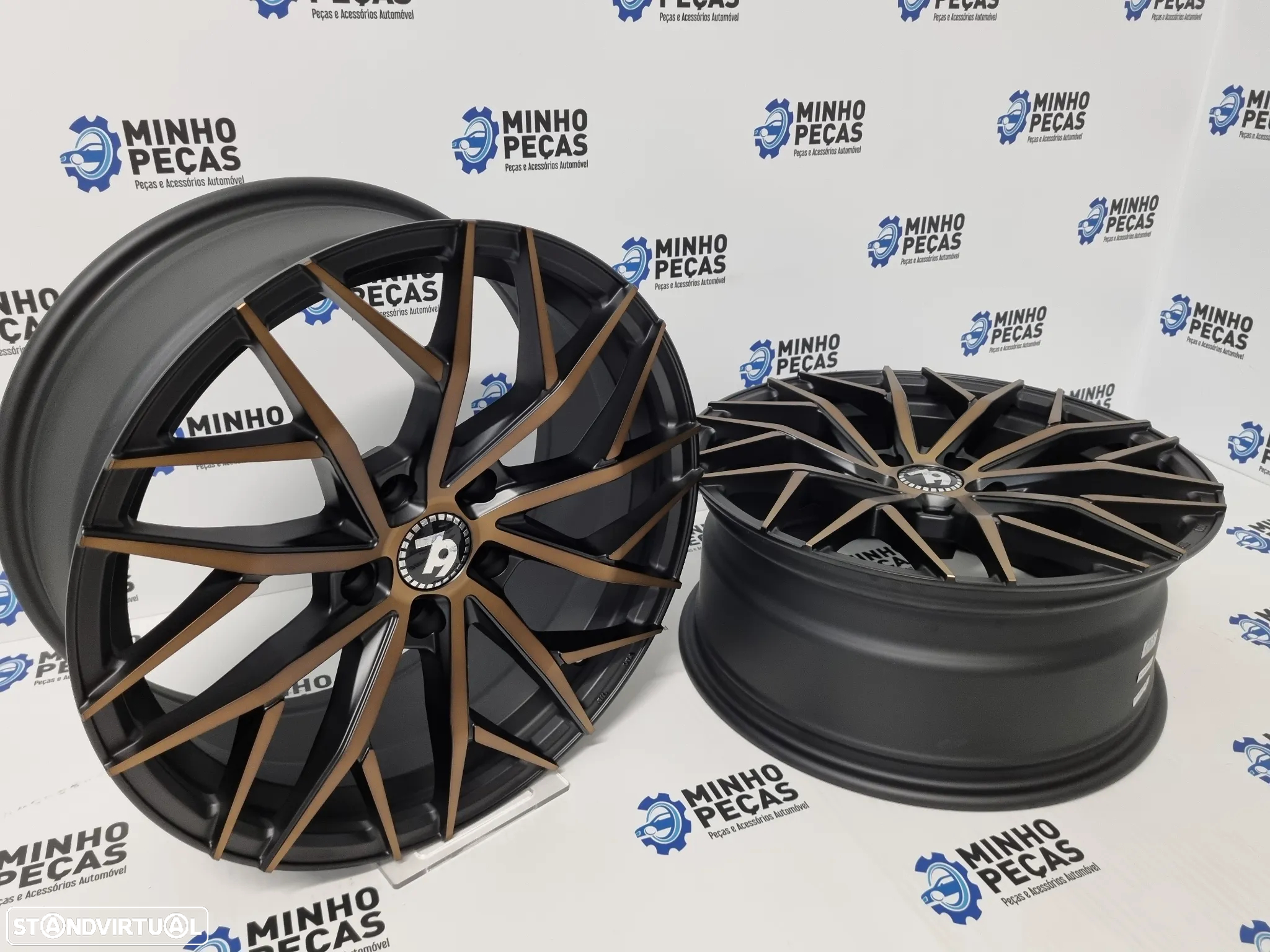 Jantes Seventy9 (SV-C) em 18 (5x120) Black/Bronze - 6