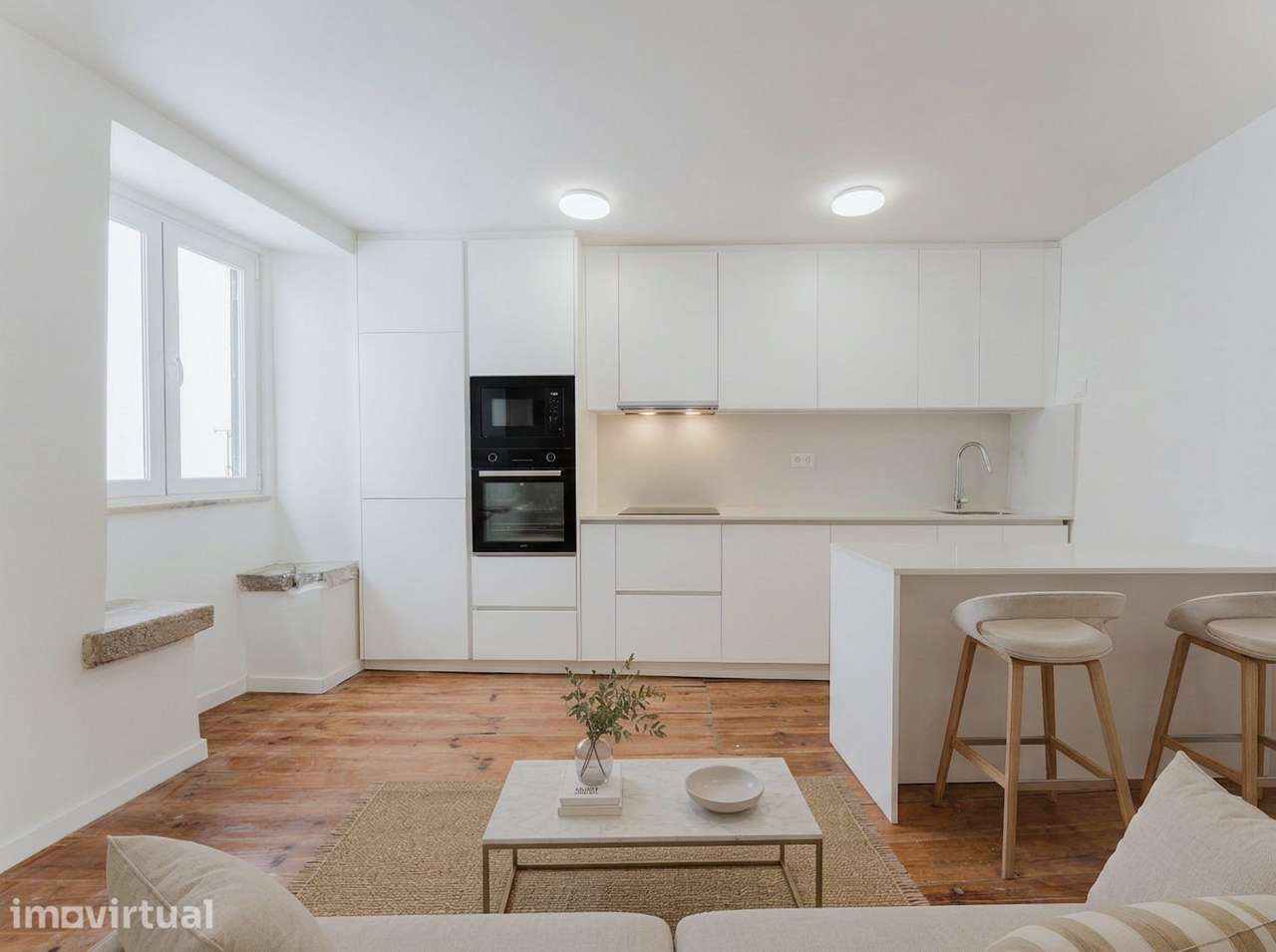 Apartamento Duplex T1 | Vista Rio - Grande imagem: 5/24
