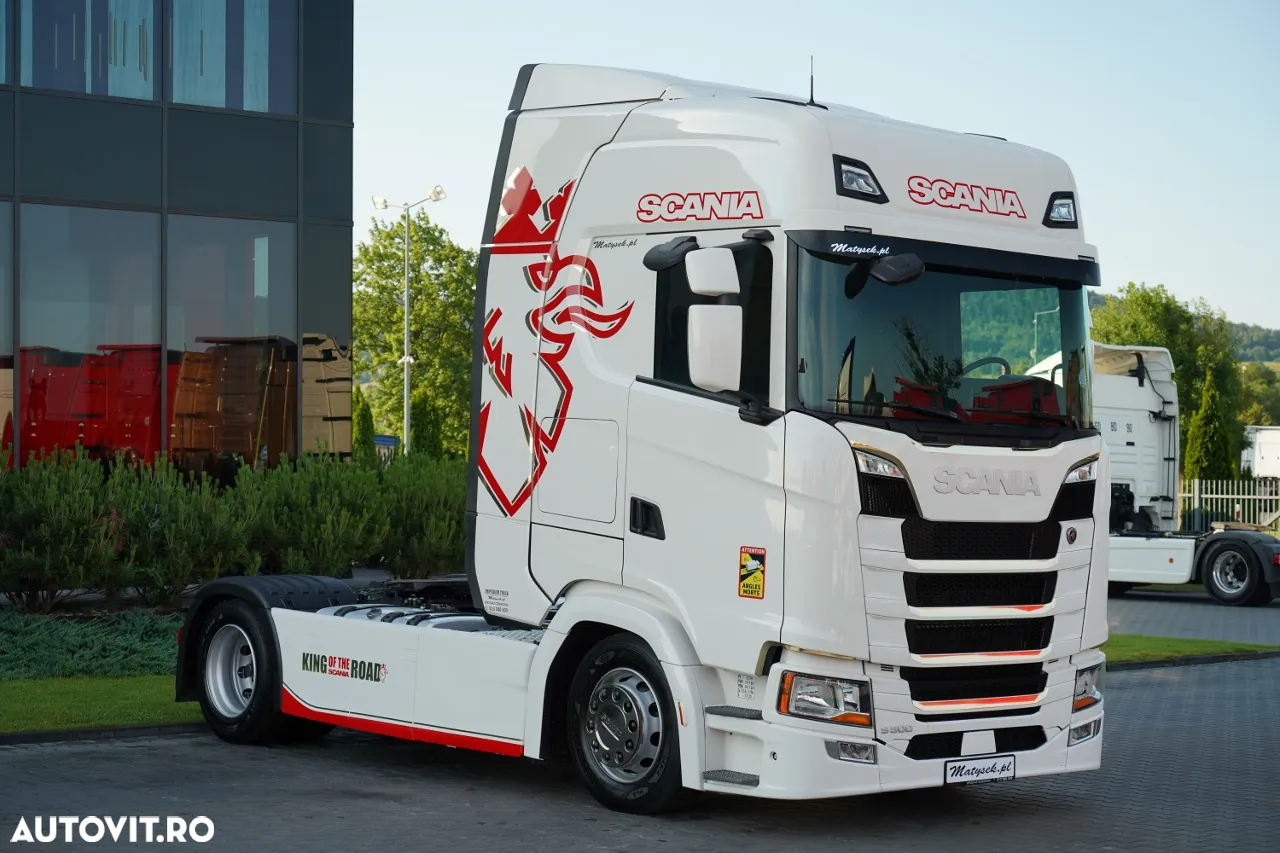 Scania S 500 / MEGA / RETARDER / PLATĂ JOSĂ / CONTRACT DE SERVICE POST-SERVICE / IMPORTAT - 3