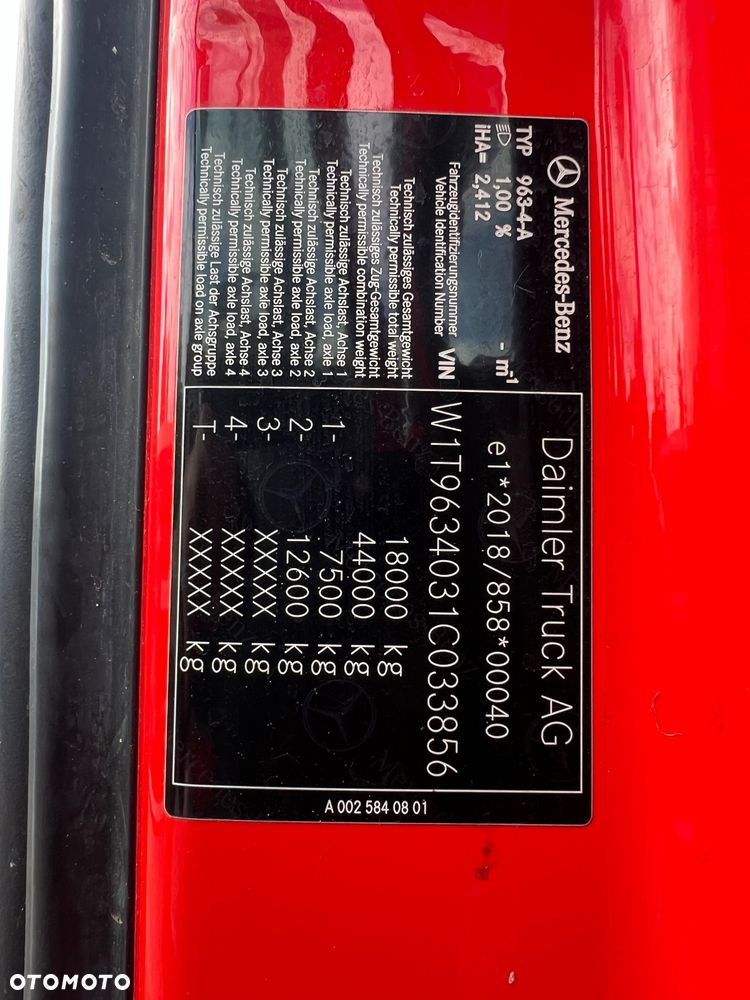 Mercedes-Benz ACTROS bez retardera prokontraktowy - 12