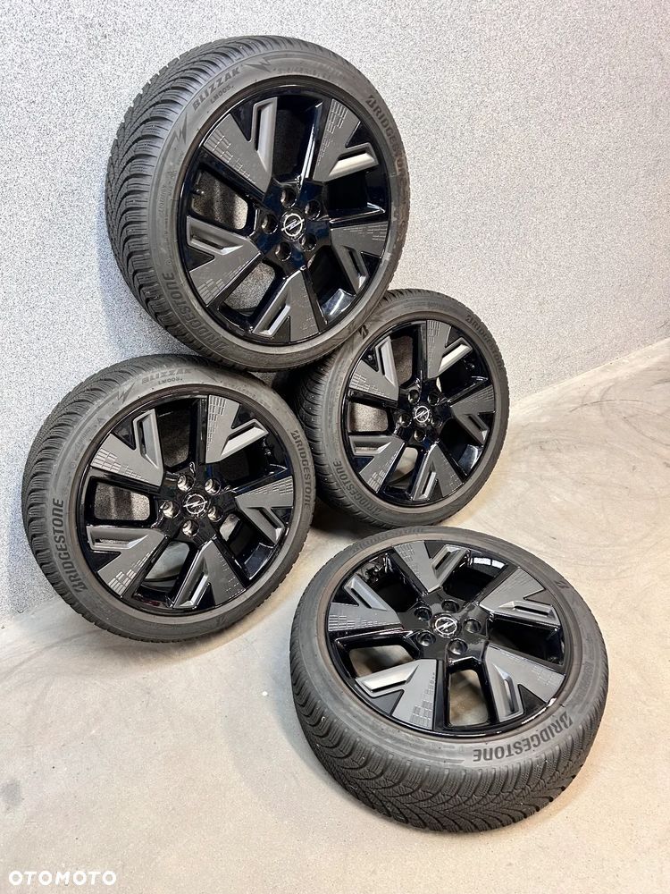 4 KOŁA ZIMOWE OPEL ASTRA L 18'' BRIDGESTONE 215/45/18  93V ,7,5J ET44  GM: 01021C 09 , 9850014180 - 8
