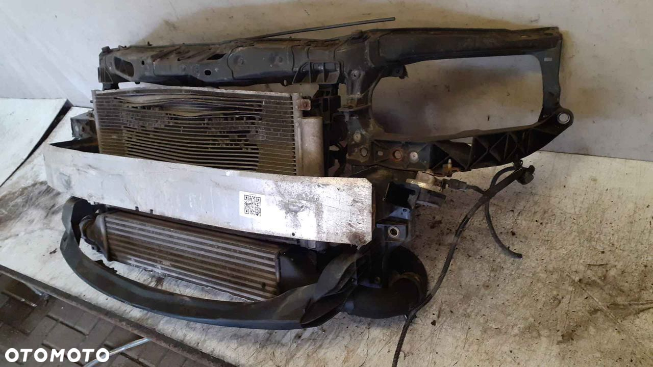 ^ PAS PRZEDNI OPEL CORSA D DIESEL 1.3 1.7 CDTI BELKA WZMOCNIENIE CZOŁOWE OKULAR CHŁODNICA WODY WENTYLATOR - 2