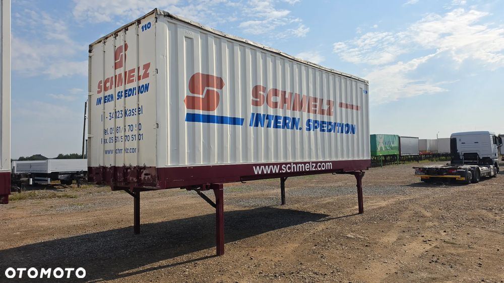 Krone 8.500zł netto KONTENER/FIRANKA 7.80x2.65M BDF  GARAŻ MAGAZYN ZAMYKANY DRZWIAMI MOŻLIWOŚĆ TRANSPORT - 14
