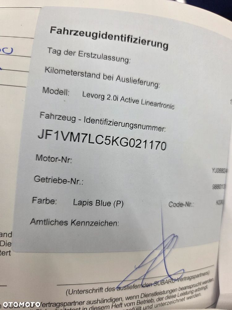 Subaru Levorg 2.0 Lineartronic Active - 25