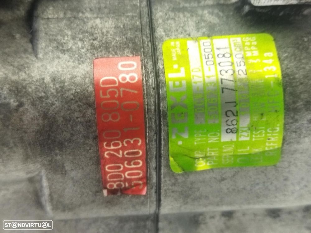 COMPRESSOR AR CONDICIONADO AUDI A4 1997 - 2