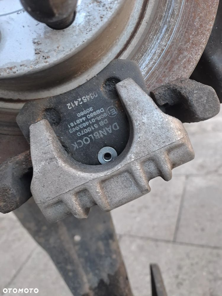 Volkswagen Touran kompletna belka tylnego zawieszenia 1K0505315BF ZDROWA !! - 11