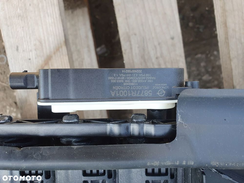 PEUGEOT 208 II CORSA F PAS PRZEDNI WZMOCNIENIE CHŁODNICE KOMPLET 1,2 THP LI - 5