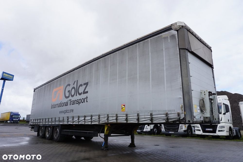 Schmitz Cargobull VARIOS 385/55 R 22,5 PODNOSZONY DACH * 2013 * - 1