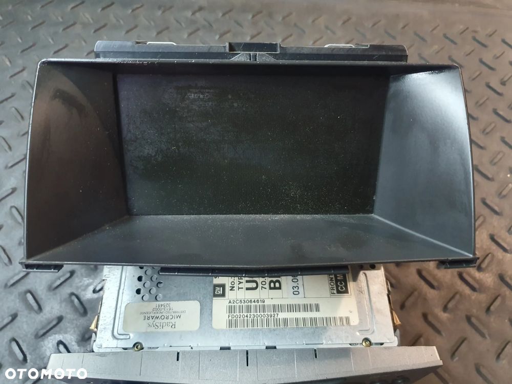 RADIO CD70 NAVI WYŚWIETLACZ OPEL ASTRA H III ZAFIRA B 13157570 13111166 KS - 3