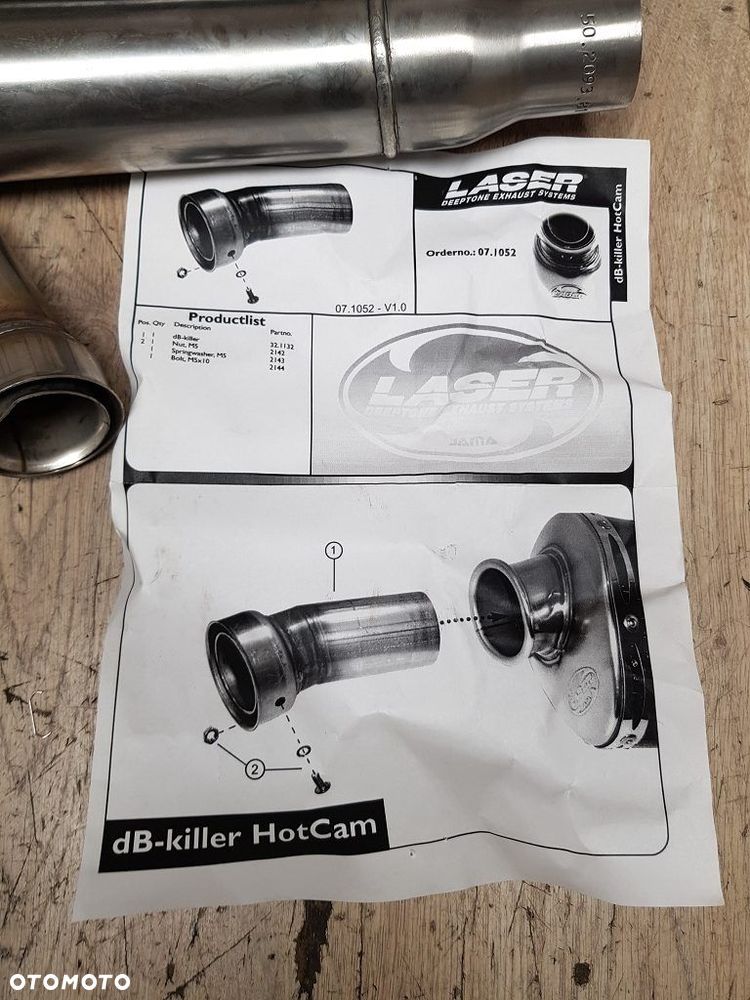 Tłumik sportowy Laser HotCam Carbon Titanium Slip-on Suzuki GSX-R 1000 K1 - 2