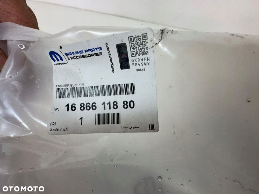 PEUGEOT 3008 II 2 CHROM LISTWA ZDERZAKA PRZÓD LEWA 9810876877 NOWA ORG - 4