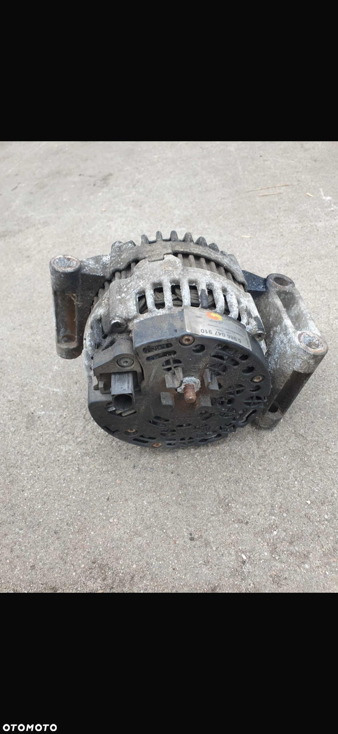 Alternator Ford Transit mk7 2.2 tdci demontaż 0986047910 - 2