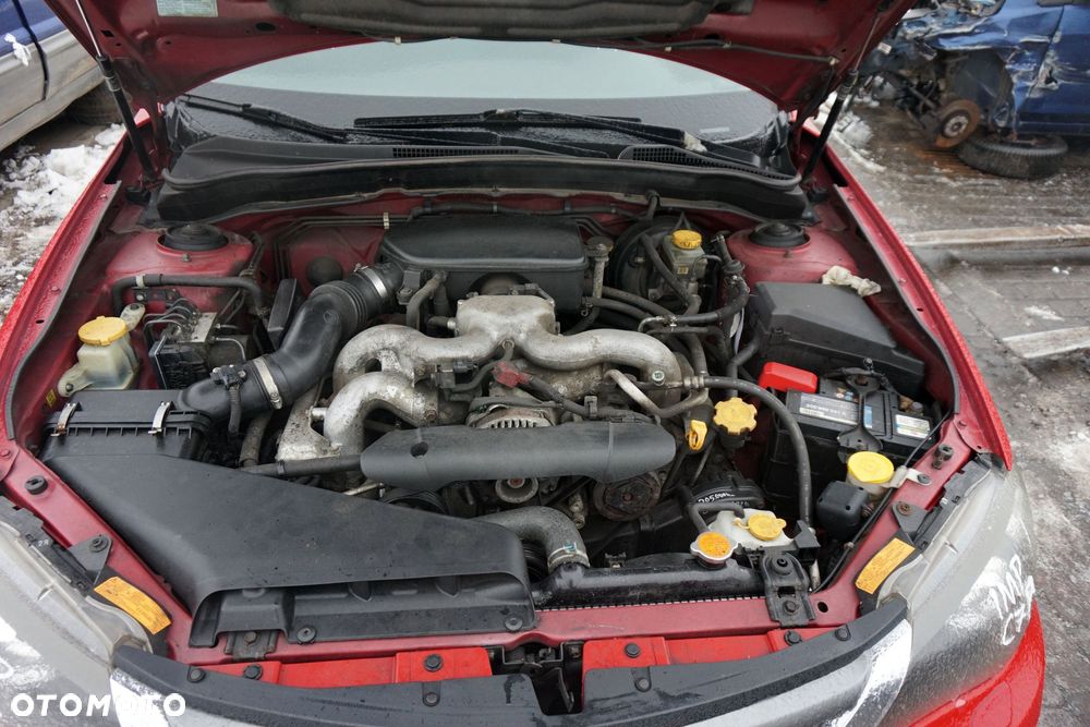 SUBARU IMPREZA III GH 5D HB 2008 C7P 2.0 16V EJ204 EJ20F 150KM TY758XT1AA CZERWONY na części - 9