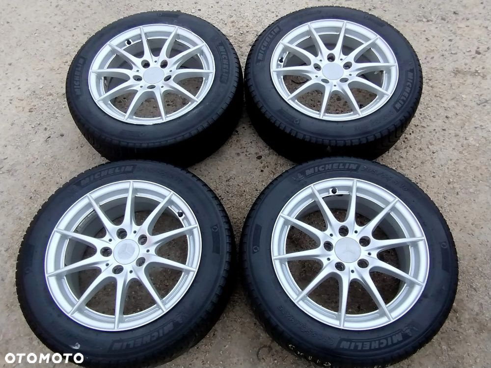 5x112 Felgi Aluminiowe Alufelgi 16 Mercedes Koła Całoroczne Wielosezonowe A klasa W176 W169 B W246 W245 CLA W117 A117 C W204 Legnica ALU-RAD 205/55 5mm - 2