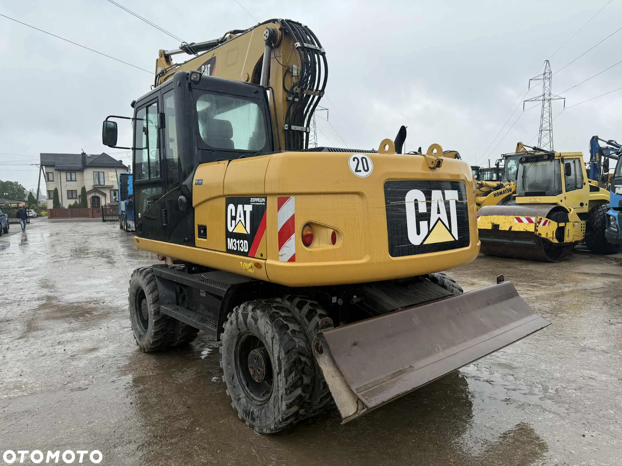 Caterpillar Cat M313D 8218 mtg Bez Edblue i DPF z Niemiec - 5