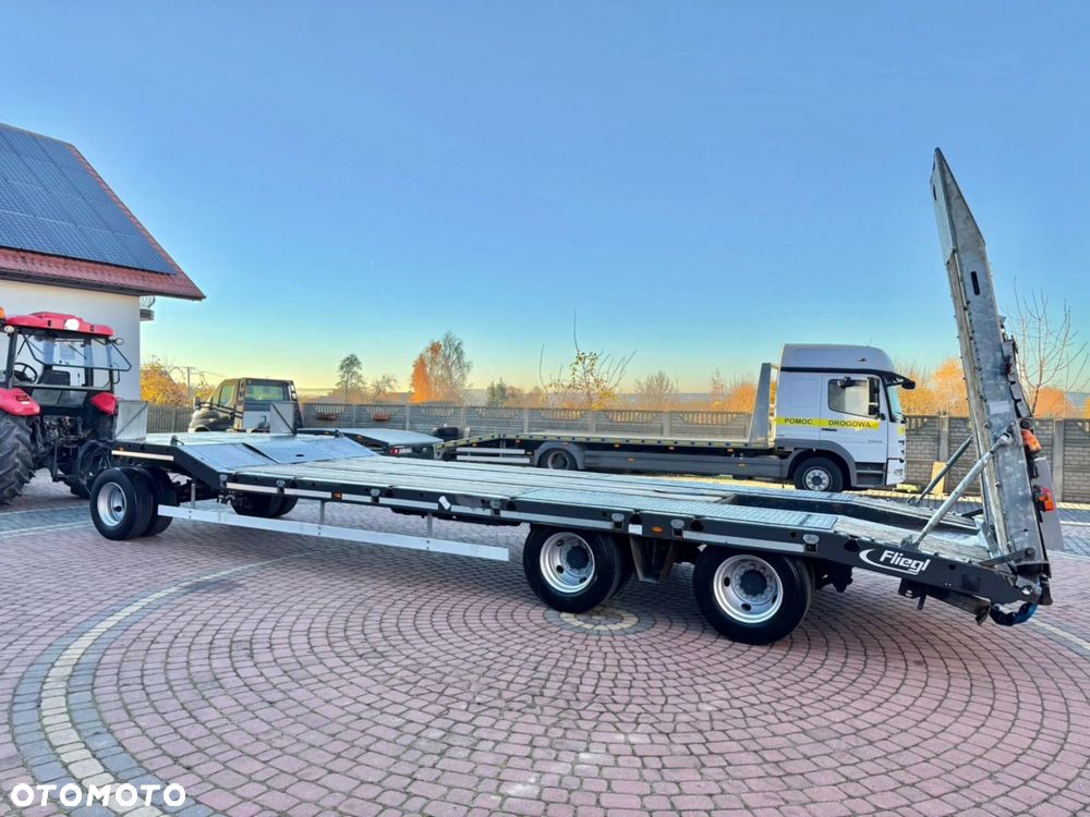 Fliegl DTS 300 *NISKOPODWOZIOWA, NAJAZDY HYDRAULICZNE, 3 osiowa, LAWETA, 2018ROK* - 7