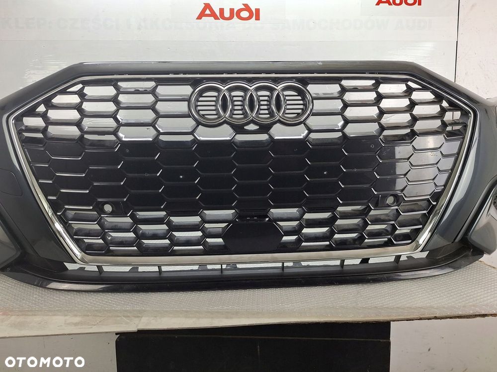 ZDERZAK AUDI A3 IV 8Y 8Y0 2018-2024 PRZED LIFTEM GRILL ATRAPA OE ASO 6XPDC - 2