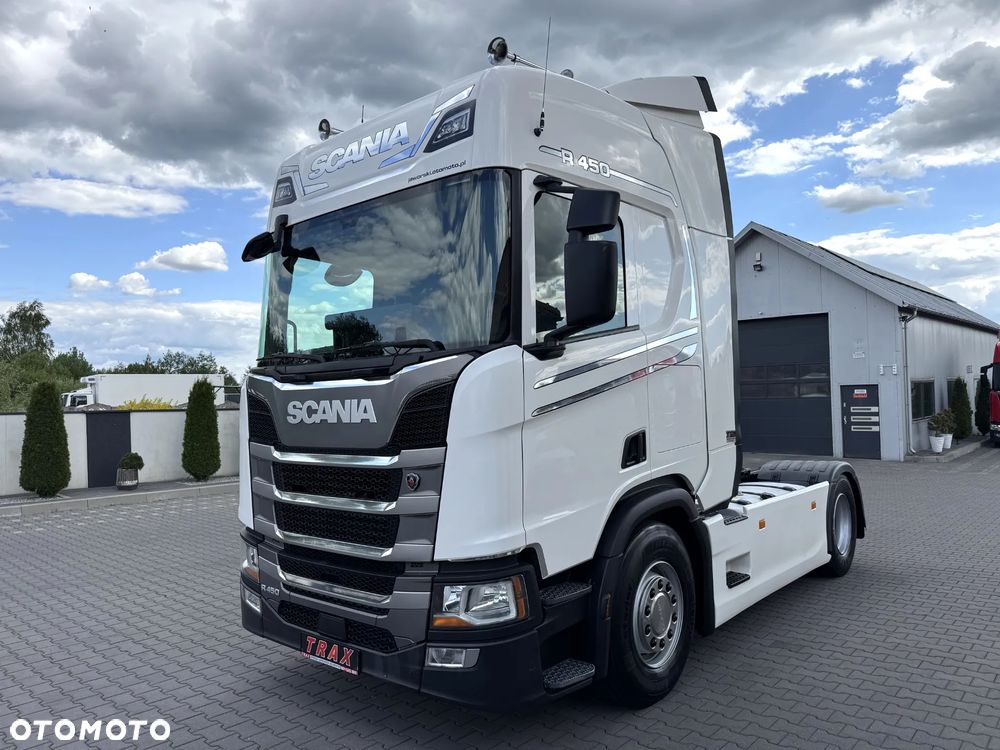Scania R450 BEZ EGR, STANDARD, HYDRAULIKA, 2018 ROK, SUPER STAN - 1