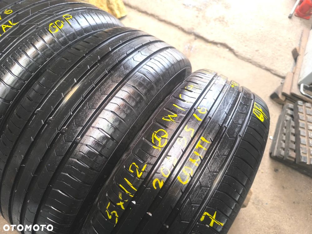 205/55R16 91V Opony Letnie Lato CONTINENTAL ContiPremiumContact 5 GT RADIAL CHAMPIRO FE2 6,5mm 21r. Legnica ALU-RAD 205/55 - 5