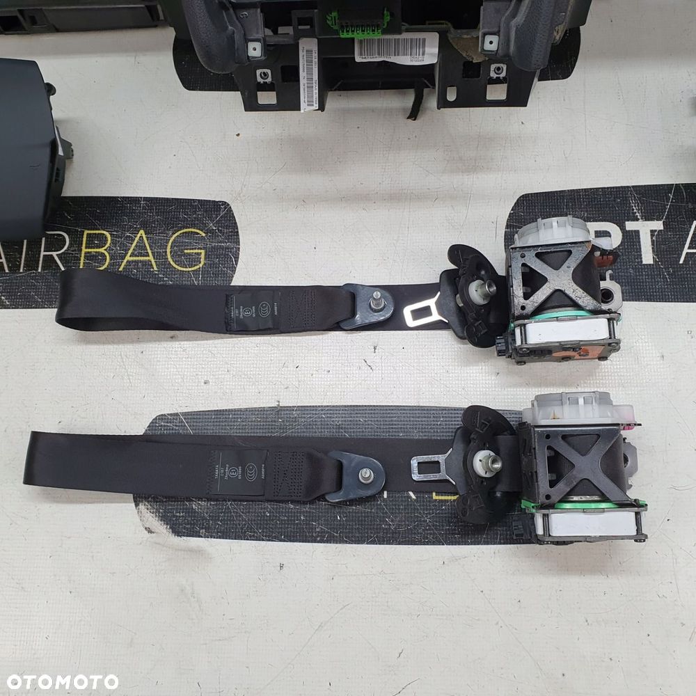 DS 4 DS4 DESKA ROZDZIELCZA KONSOLA KOKPIT PULPIT PODUSZKI AIRBAG AIR BAG PASY KIT SET - 4