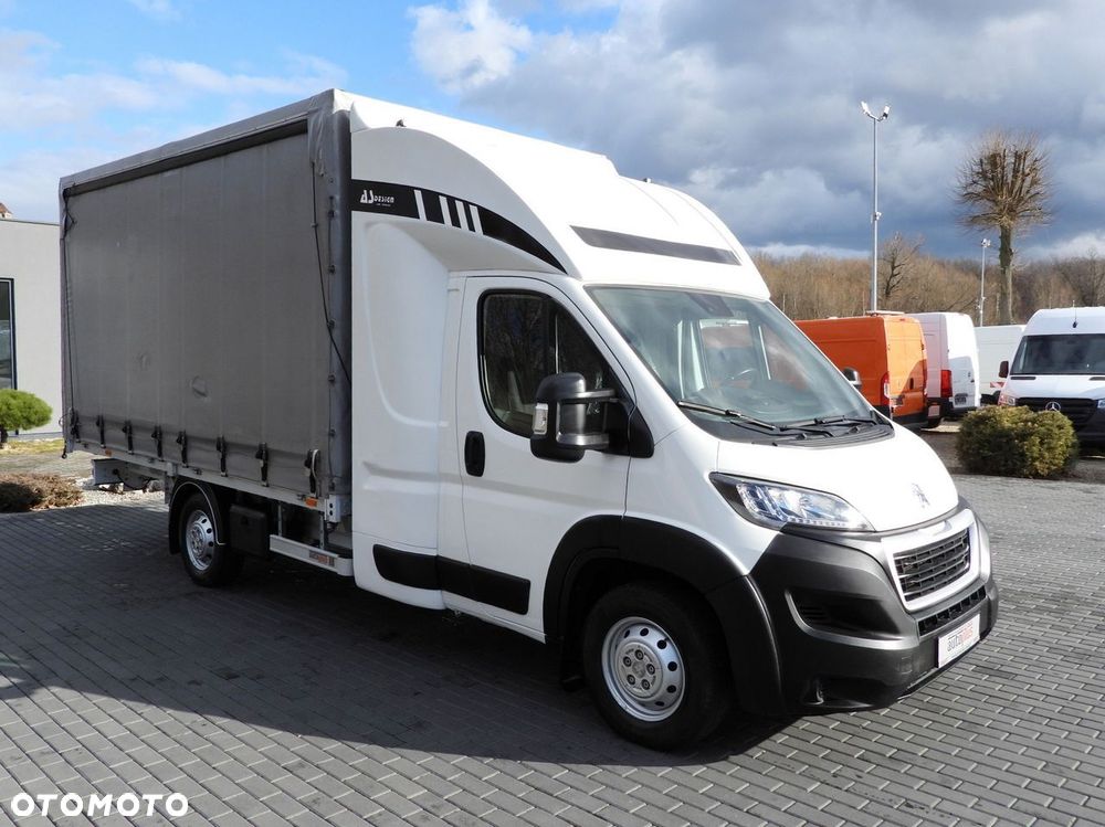 Peugeot BOXER PLANDEKA 8 PALET WEBASTO TEMPOMAT LEDY ASO KLIMATYZACJA  165KM - 5