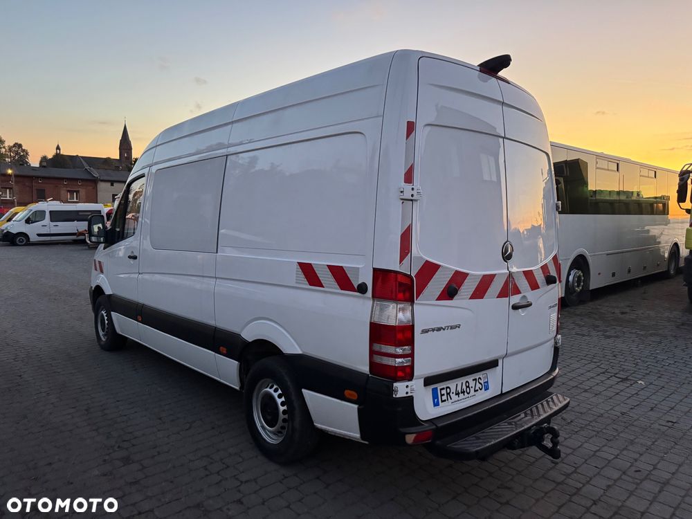 Mercedes-Benz Sprinter 314CDI Brygadówka 2017 r. Klima 2xParktronic Navi Kamera - 9