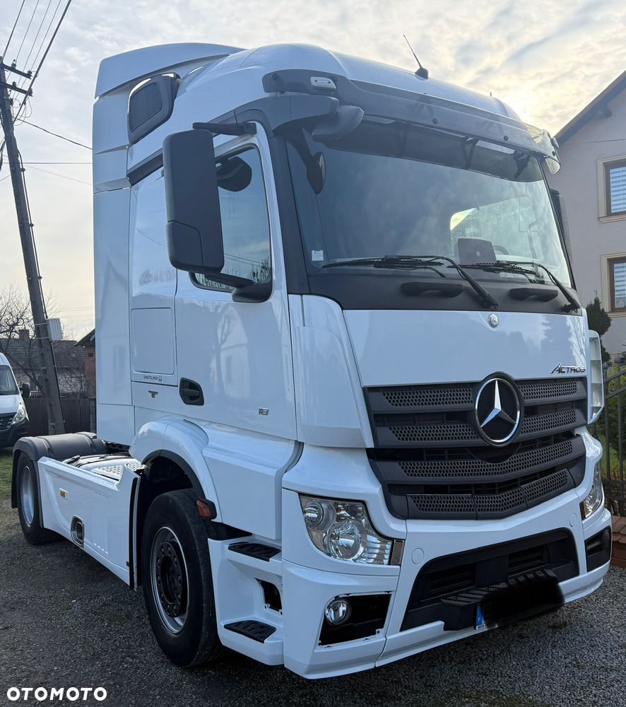 Mercedes-Benz ACTROS 1845 / 2 ZBIORNIKI / BEZ RETARDER / PEŁNE SPOILERY / EURO 6 / SPROWADZONY / STAN BDB / / / - 1