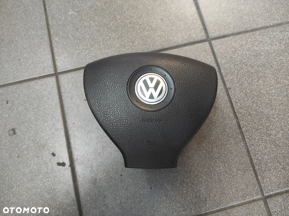 PODUSZKA KIEROWCY KIEROWNICY AIRBAG 6Q0880201AC 3 RAMIENNA 1 NABOJOWA VW PASSAT B6 TOURAN CADDY GOLF 5 EOS WYSYŁKA !!! - 1