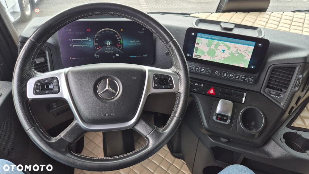 Mercedes-Benz MERCEDES-BENZ///ACTROS/// 1840///2022///BIG SPACE/// ZESTAW///TANDEM///PRZEJAZDOWY ///7.70+7.70///SALONKA/// KLIMATYZACJA POSTOJOWA/// WYŚWIETLACZ OBCIĄŻENIA/// STAN BARDZO DOBRY - 27