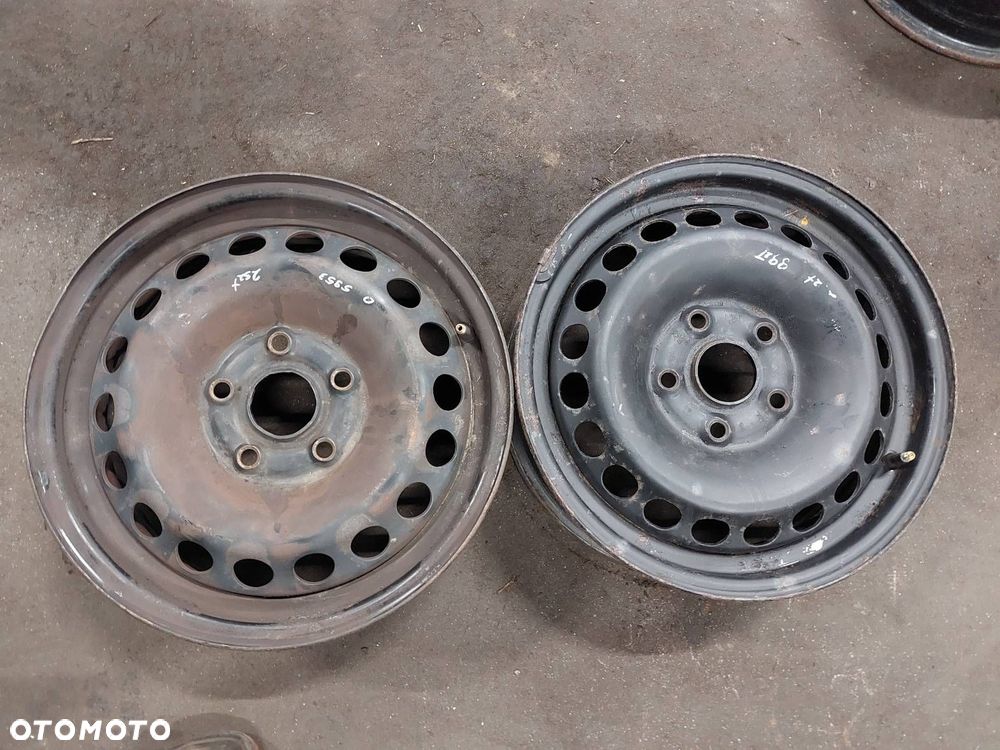 FELGA STALOWA 2 SZT 5x112 6Jx15 ET45 FI57,1 SKODA VW AUDI 8D0601027 - 1