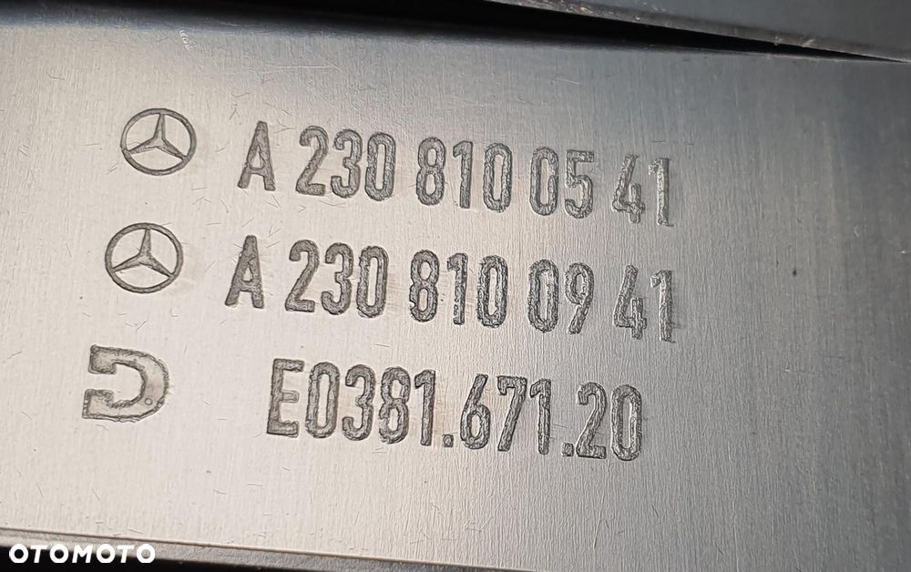 SCHOWEK LEWY TYŁ MERCEDES SL 55 AMG R230 A2308100541 - 9