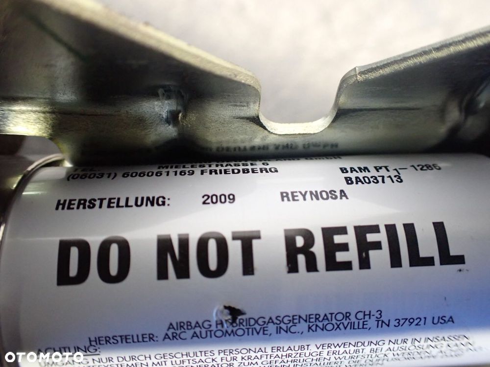 KURTYNA POWIETRZNA PRAWA PASAŻERA SUBARU IMPREZA 1.5 - 6