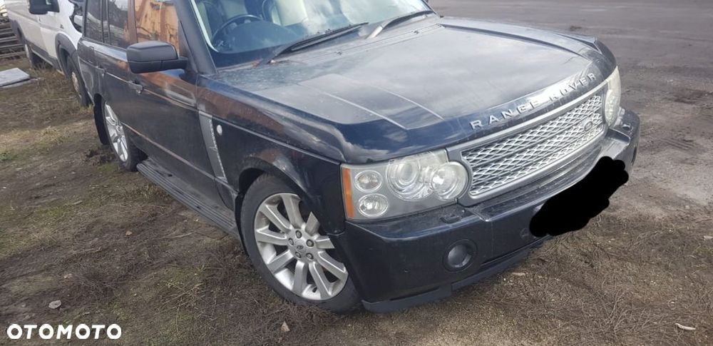 Przód kompletny Range Rover Supercharged 4.2 V8 maska zderzak błotnik lampa pas - 2