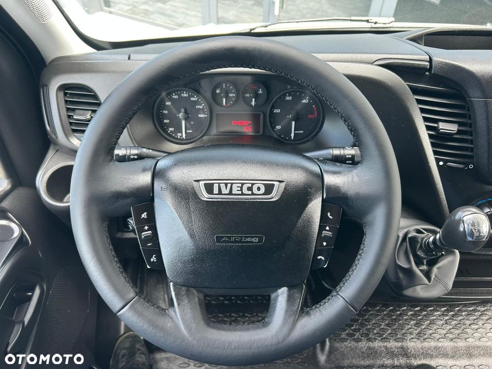 Iveco Daily 35C14 Kontener 8 palet + winda 1000kg + drzwi boczne + hak 3500kg **KLIMA**Serwis**Sprowadzony**2018R** - 13