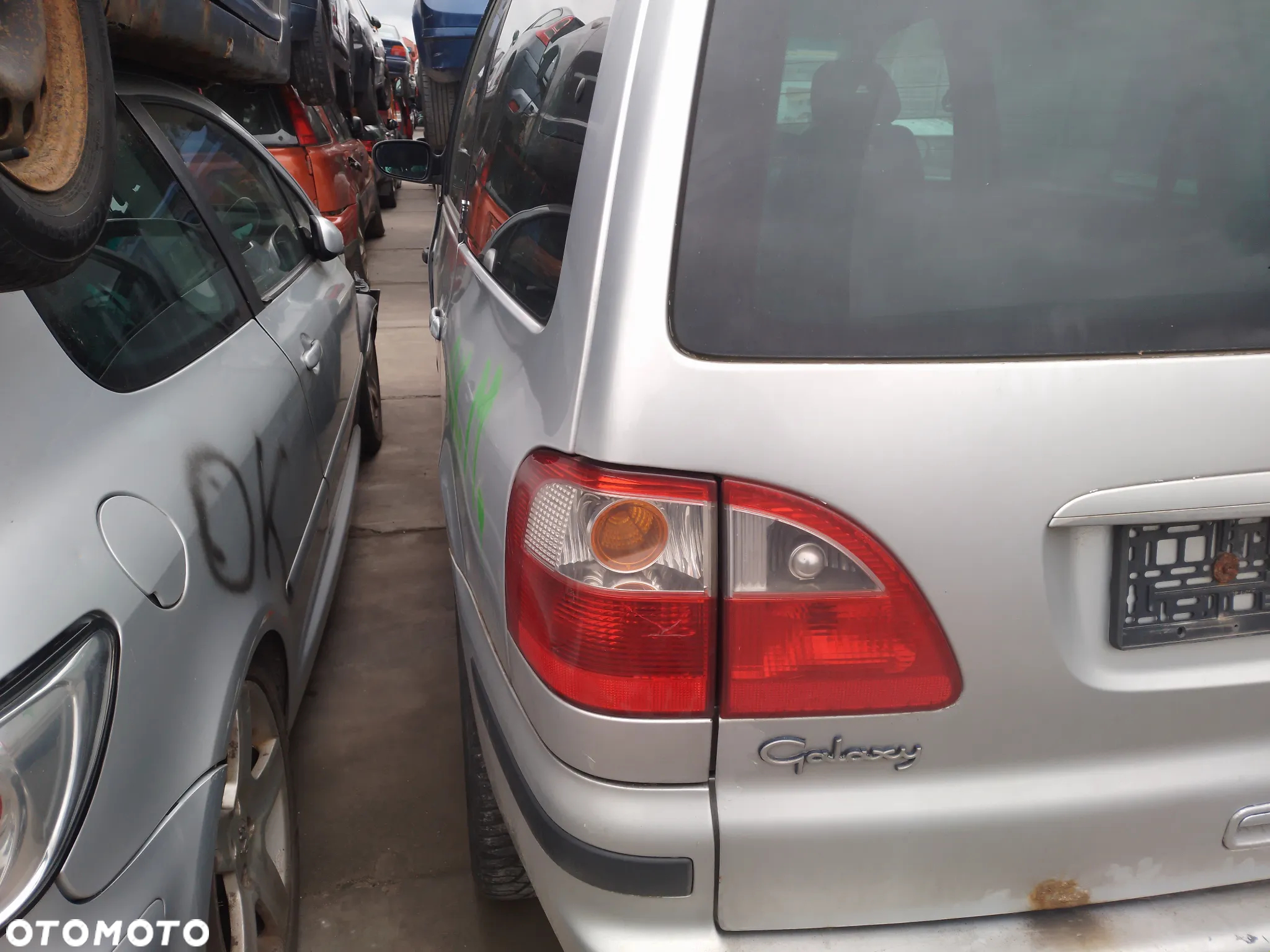 FORD GALAXY 00-06 1.9TDI 150KM KOLOR GV SCHOWEK DESKI ROZDZIELCZEJ ŚRODKOWY PRAWY - 4