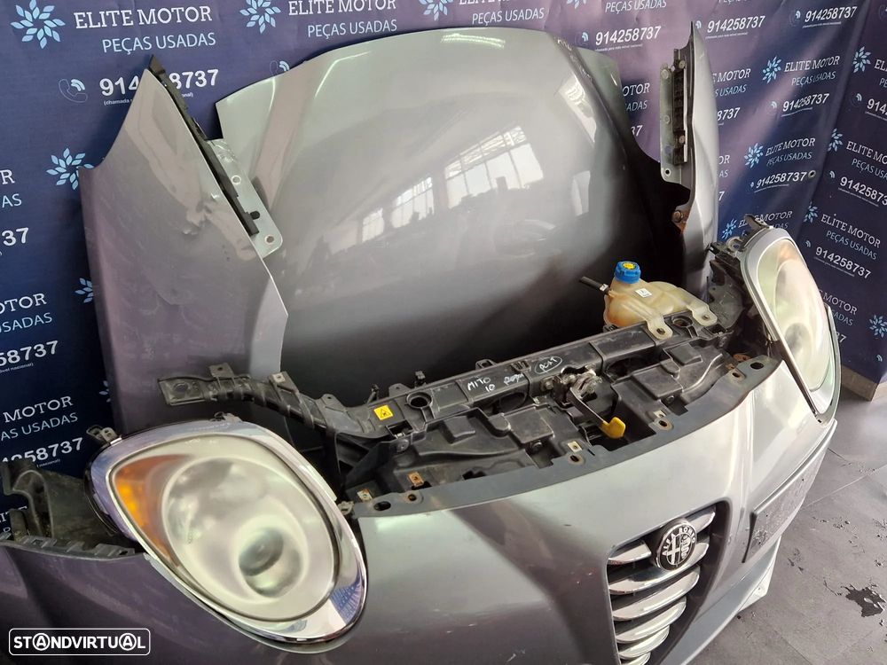 Frente completa usada ALFA ROMEO MITO 1.3 JTD capot parachoques guardalamas oticas radiadores - 6