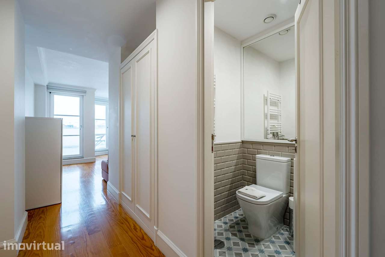 Modern and welcoming studio in the Clérigos neighbourhood - Grande imagem: 3/16