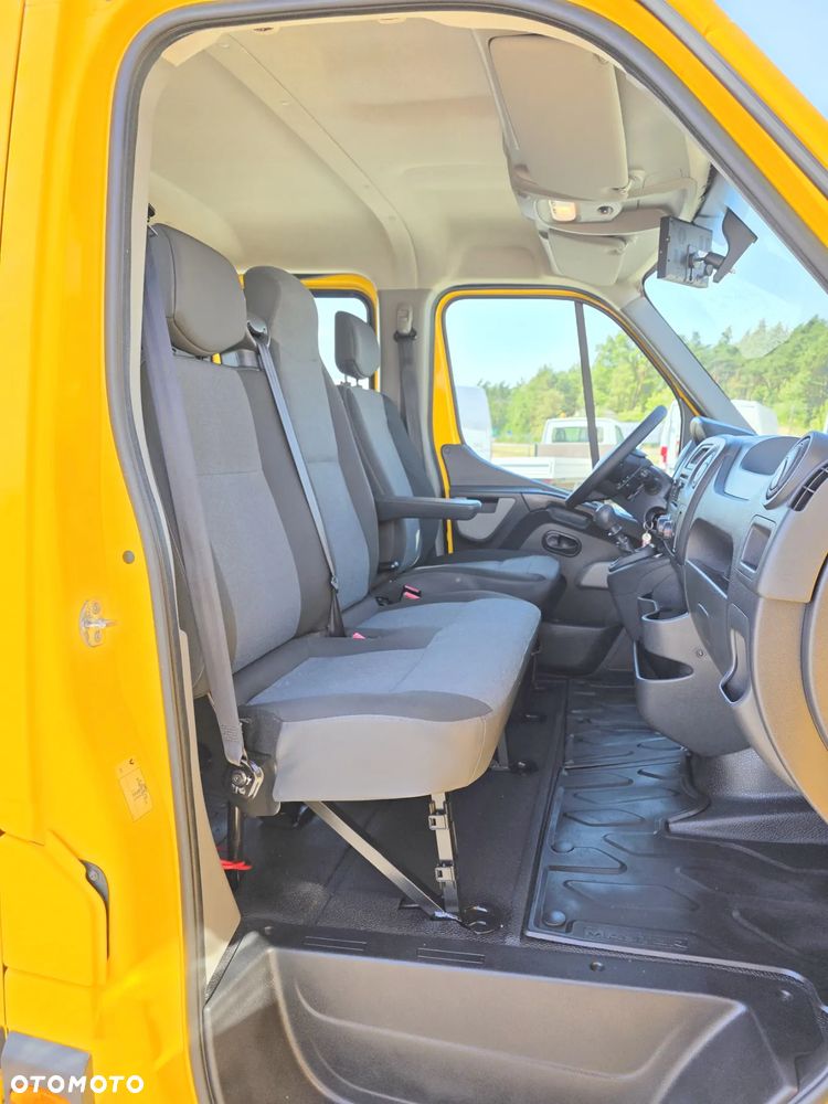 Renault MASTER 2,3 DCI 145 KONNA DOKA BRYGADÓWKA 7 OSOBOWA 3,2M SKRZYNIA KLIMA WEBASTO KAMERA 121T/KM PRZEBIEGU GWARANCJA BLIŻNIAKI DO 3,5T - 23