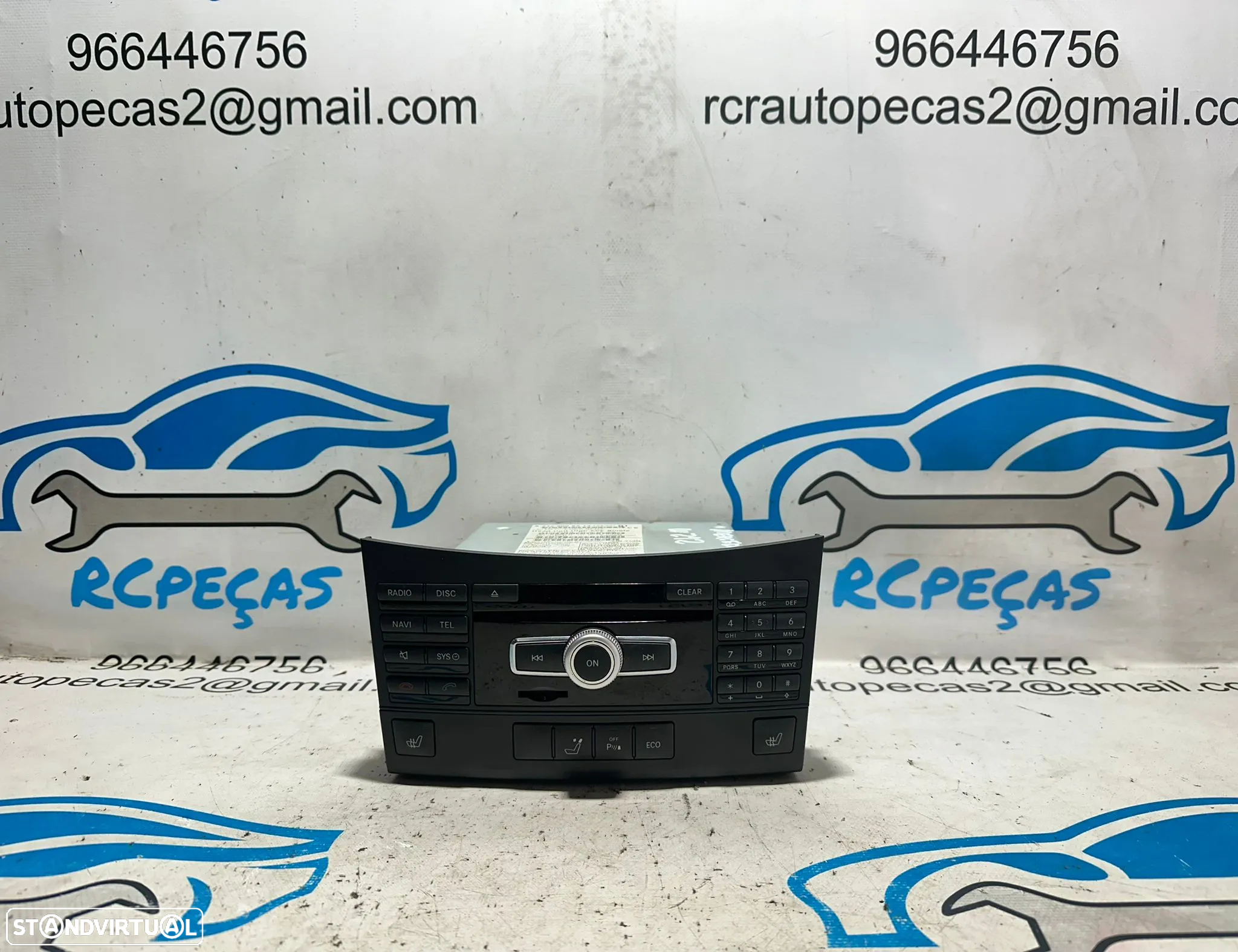 .Auto Radio Original Mercedes Benz W212 Classe E Head Unit High ECE Single 2009 - 2016 - 2