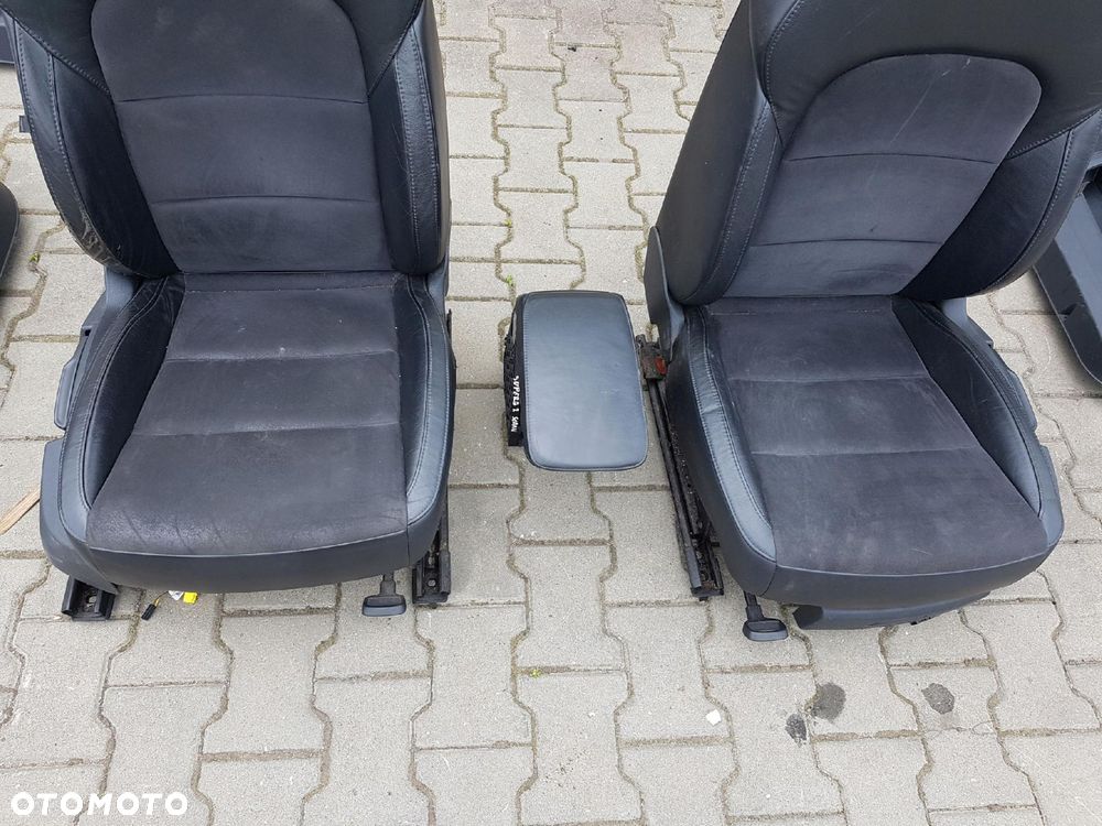 SKODA SUPERB II 08r- SEDAN FOTELE KANAPA ALCANTARA - 7