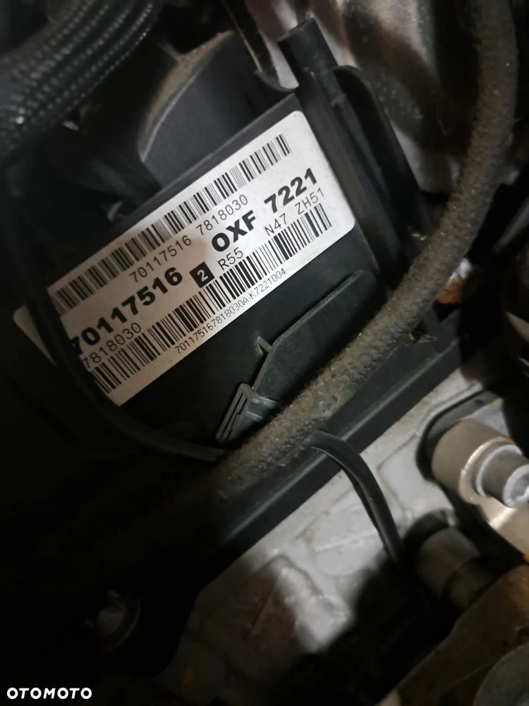 Silnik Mini Cooper R56 R55 N47C16A  1,6D - 5